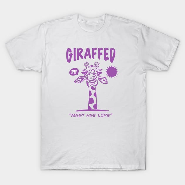 Giraffed T-Shirt by stephanieduck